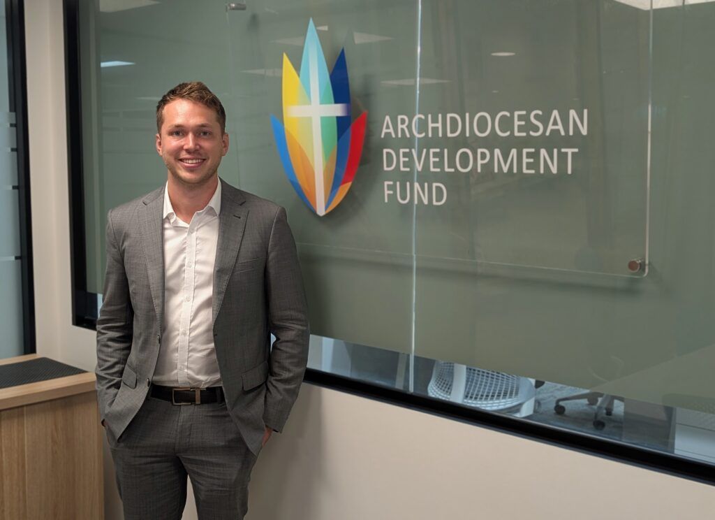 Joel pictured in the ADF boardroom