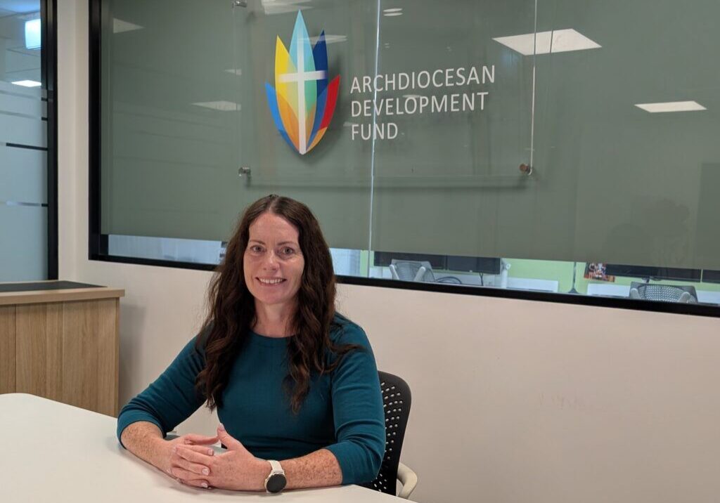 Catherine pictured in the ADF boardroom